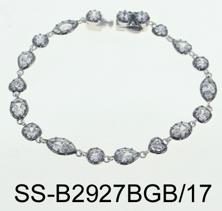 Браслет (Ag 925) SS-B2927BGB