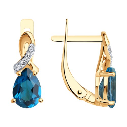 Серьги (Au 375) 37728098
