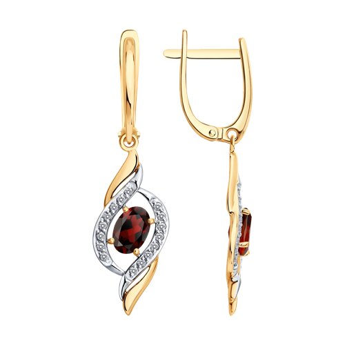 Серьги (Au 585) 729313