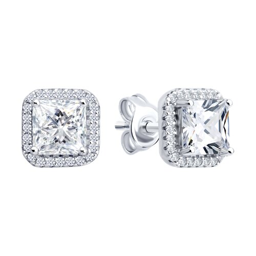 Серьги пусеты (Ag 925) 94027150-91