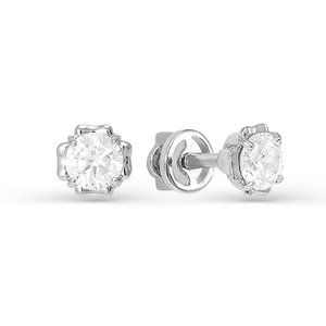 Серьги пусеты (Ag 925) с052089