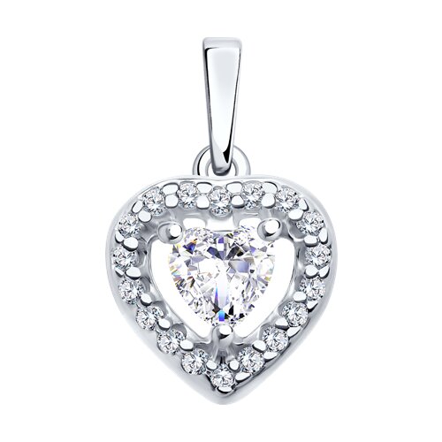 Подвеска сердце (Ag 925) 94032826